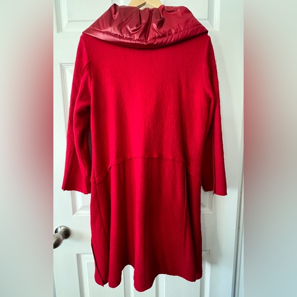 Unique Lavena boiled wool coat - Picture 4 of 4